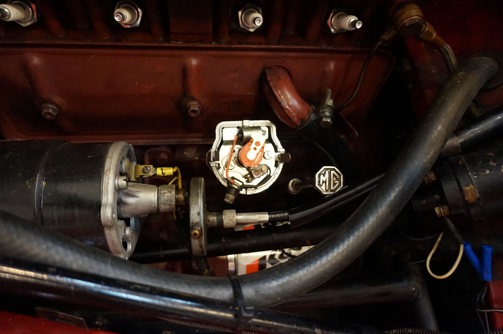 53 TD distributor orientation and 1 spark plug wire orientation T